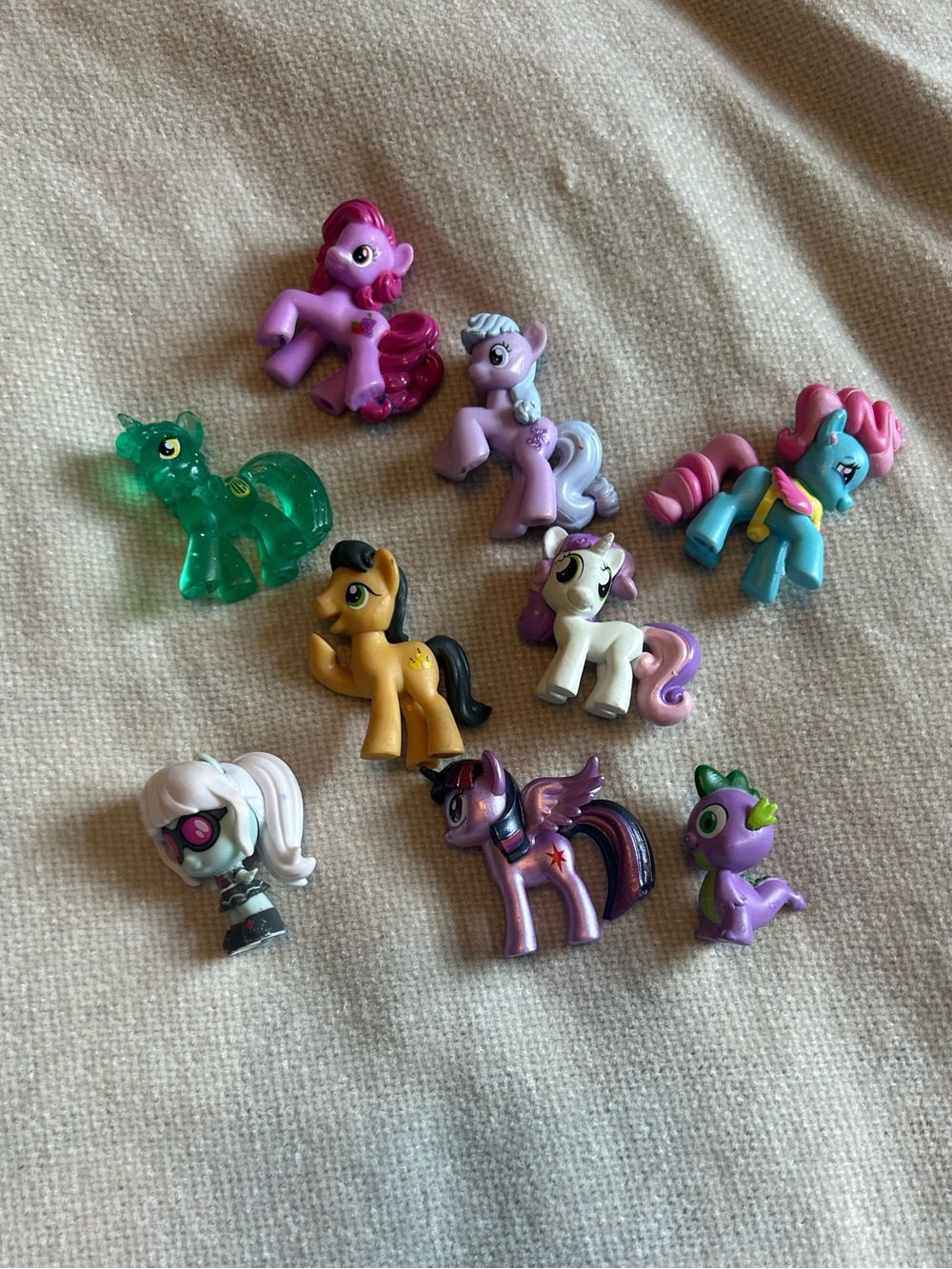 Lot of My Little Pony toys